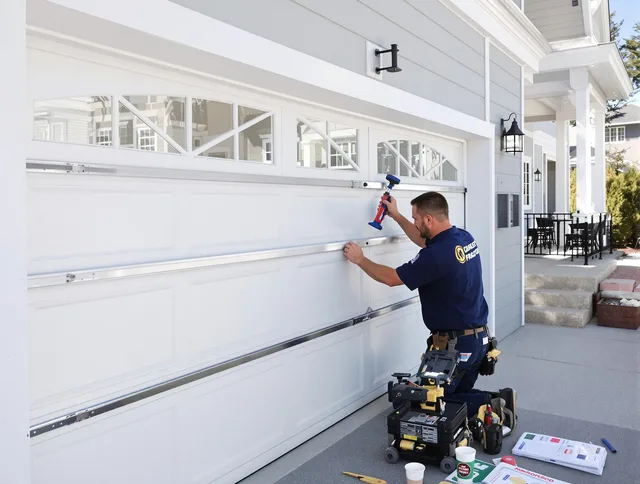 Professional garage door installation by St. Petersburg Garage Door Repair in St. Petersburg