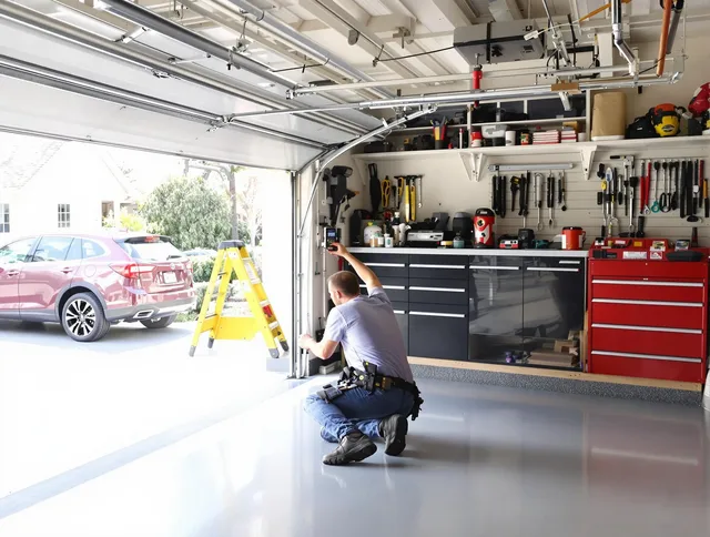 Local garage door repair service by St. Petersburg Garage Door Repair in St. Petersburg