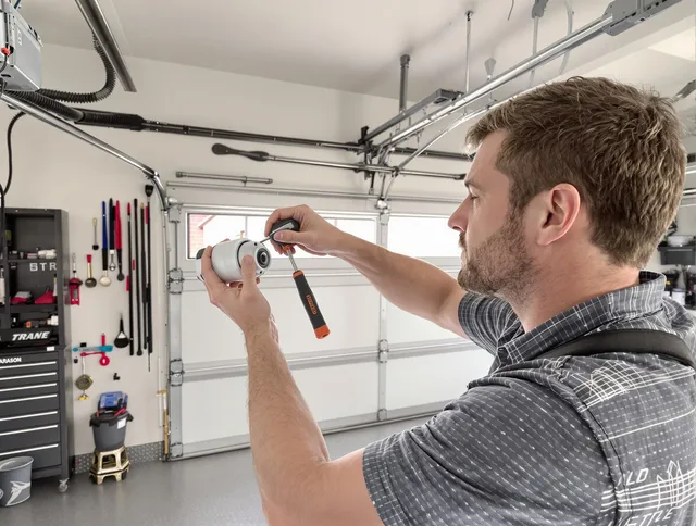 Garage door opener repair service by St. Petersburg Garage Door Repair in St. Petersburg