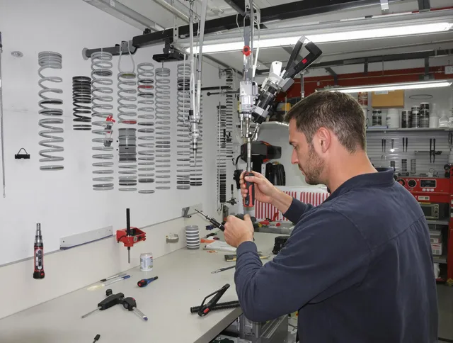 St. Petersburg Garage Door Repair safety certified technician performing precision spring replacement in St. Petersburg